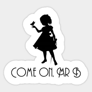 Come On, Mr. B! Sticker